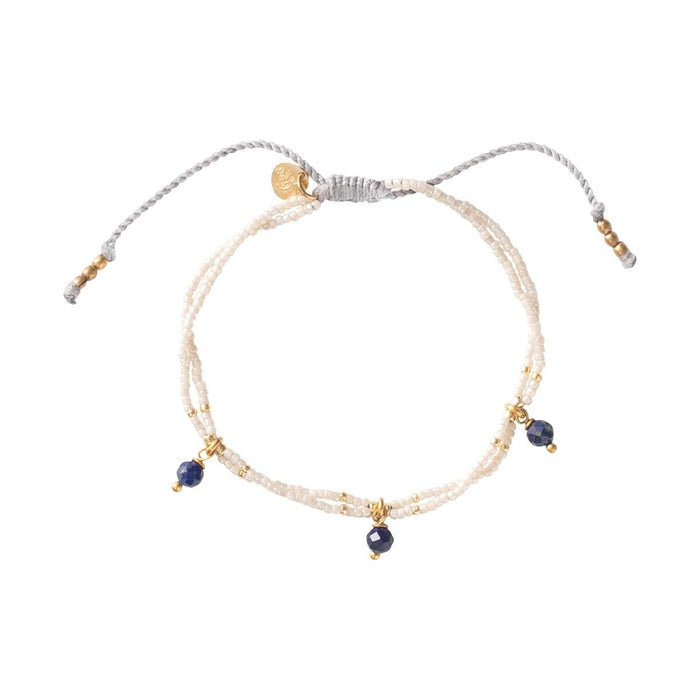Honor lapis lazuli bracelet