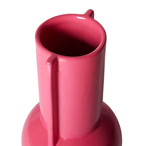 HK living Ceramic vase hot pink