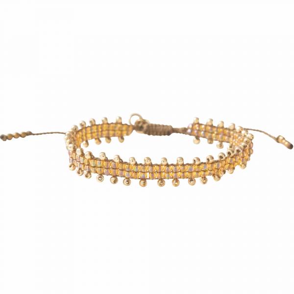 Happiness Citrien Goud Armband