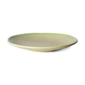 HKliving 70s ceramics: side plate, pistachio