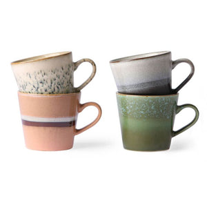 HKliving 70s ceramics: cappuccino mug, Grass