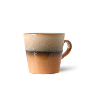 HK Living 70s ceramics: americano mug, tornado