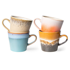 HK Living 70s ceramics: cappuccino mug, Dusk