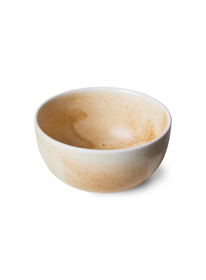 HK Living Chef ceramics bowl,brown cream
