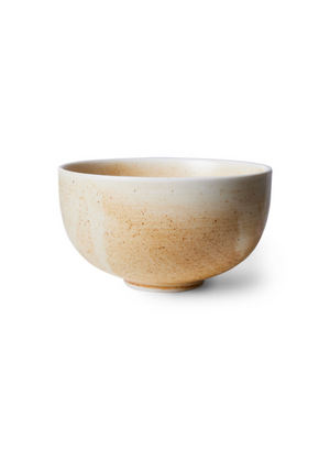 HK Living Chef ceramics bowl,brown cream
