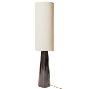 HKliving Cone vloerlamp XL brown kap natural XL