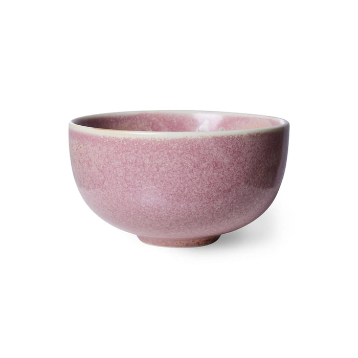 HK Living Chef ceramics: bowl, rustic pink