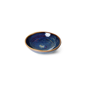 HK Living Chef ceramics: small dish rustic blue
