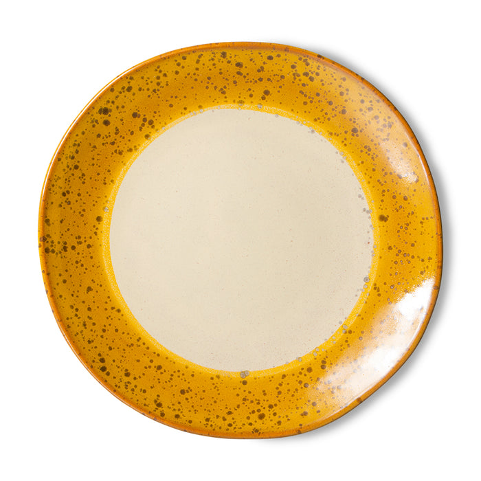 HKliving 70s ceramics: side plates, Autumn